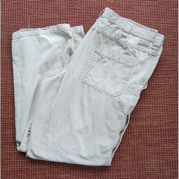 Columbia Sportswear Pants Mens 40x32  Beige Cargo Utility OmniSheild Work Hiking - Picture 1 of 8